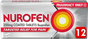 Nurofen 200mg Coated Tablets 12 Coated Tablets