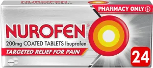 Nurofen 200mg Coated Tablets 24 Coated Tablets