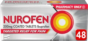 Nurofen 200mg Coated Tablets 48 Coated Tablets